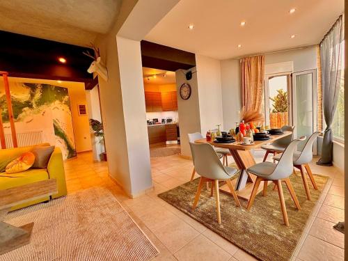 Villa Myrtios with Private Pool & Jacuzzi