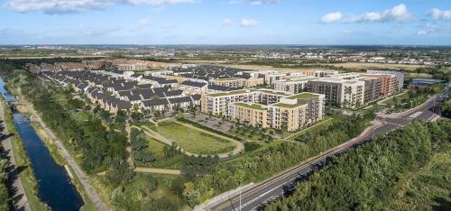 Γενική άποψη της πόλης Clondalkin ή θέα της πόλης από  αυτός ο ξενώνας