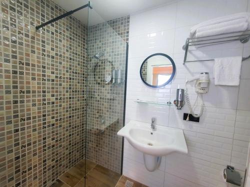 Ένα μπάνιο στο Sapanca Aqua Wellness Spa Hotel