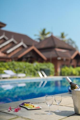 Bazén v ubytování Lakesong Resort nebo v jeho okolí