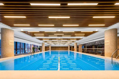 Πισίνα στο ή κοντά στο Wyndham Putian Downtown