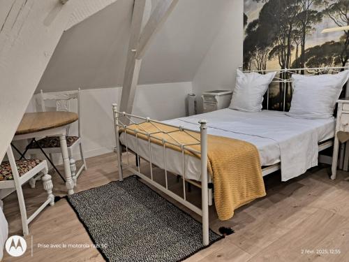 Postel nebo postele na pokoji v ubytování Le 304 Douai