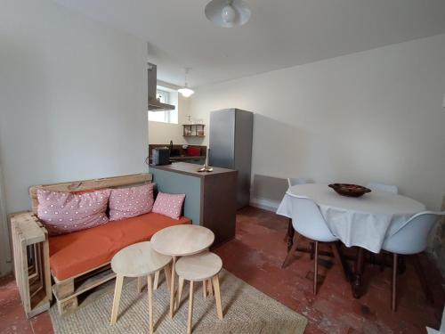 Maison de pêcheur en bord de mer