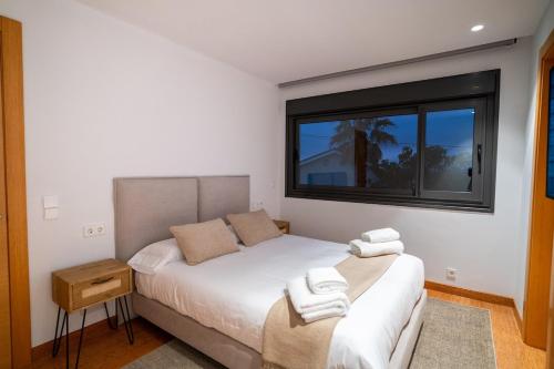 Ένα ή περισσότερα κρεβάτια σε δωμάτιο στο Luxury in the center of Asturias