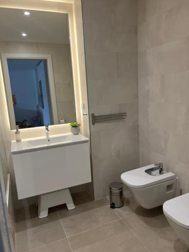 Ένα μπάνιο στο Appartement T1 Faro