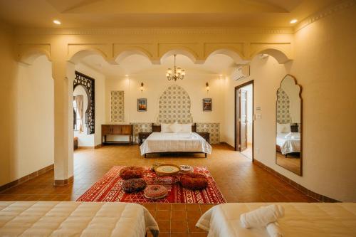 Postel nebo postele na pokoji v ubytování Fati Villa - Morocco