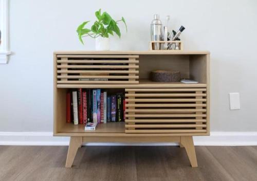 Perpustakaan di rumah percutian