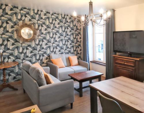 Appartement cosy à Saint-Vaast-la-Hougue - 55 m² avec jardin