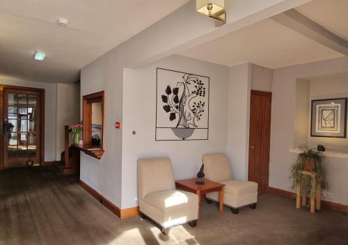 Χώρος καθιστικού στο The Four Seasons Hotel