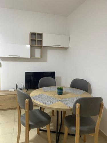 Istumisnurk majutusasutuses Sol Apartament