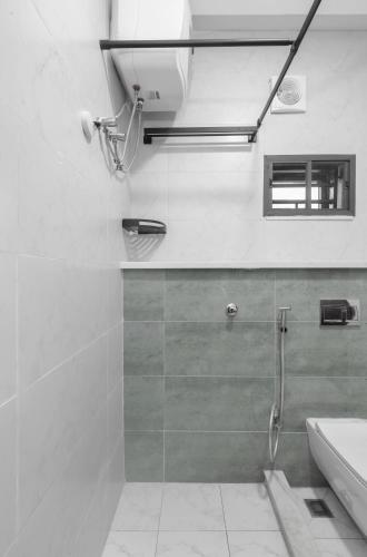 Koupelna v ubytování AIN Apartments