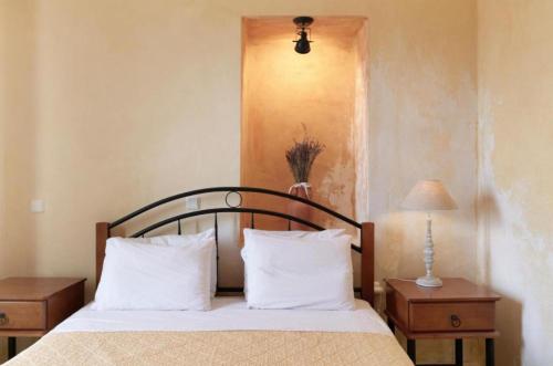 Ένα ή περισσότερα κρεβάτια σε δωμάτιο στο Elaiona Country Home