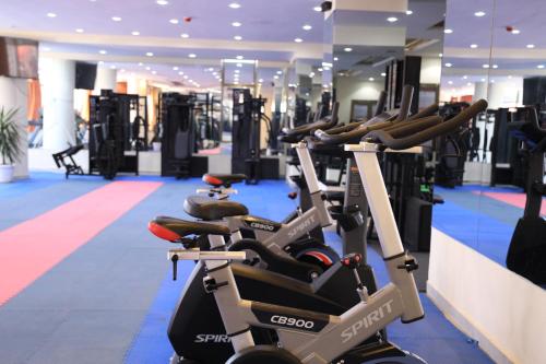 Fitness centrum a/nebo fitness zařízení v ubytování My dream apartment