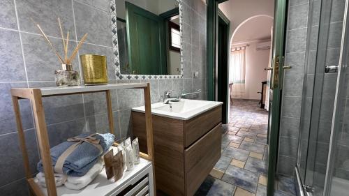 Ένα μπάνιο στο Casa vacanza Tanaunella