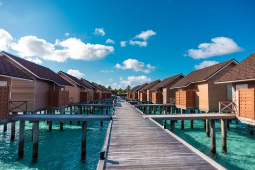Bazén v ubytování Dhigufaru Island Resort nebo v jeho okolí