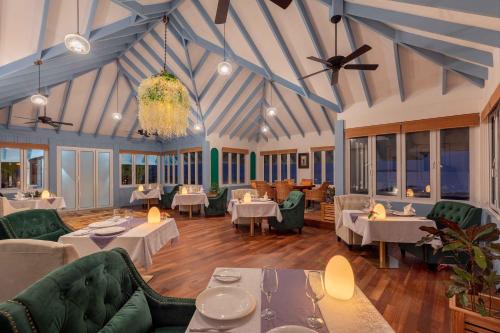 Posezení v ubytování Dhigufaru Island Resort