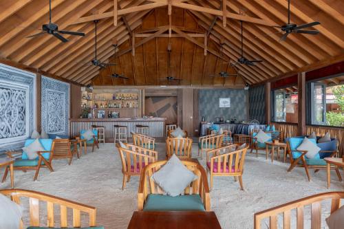 Posezení v ubytování Dhigufaru Island Resort
