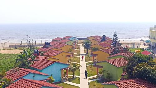 Bazén v ubytování Star Inn Beachfront Resort nebo v jeho okolí
