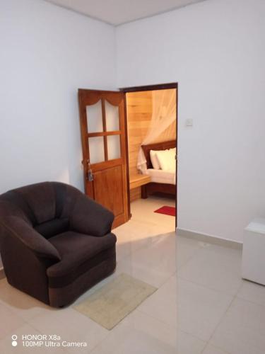 Istumisnurk majutusasutuses Lotus Ella Homestay