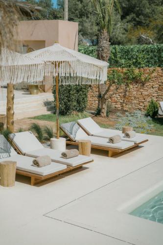 Бассейн в Mar Suites Formentera by Universal Beach Hotels или поблизости