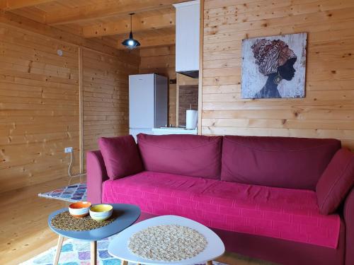 Ruang duduk di Ivana Houses Ada Bojana
