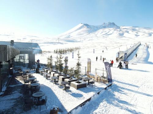 Το Radisson Blu Hotel, Mount Erciyes τον χειμώνα