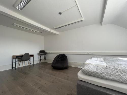 Katil atau katil-katil dalam bilik di Simplex Stays Karlsruhe Kriegsstraße