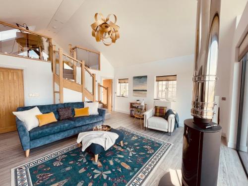 Istumisnurk majutusasutuses The Lake House , luxury rural retreat