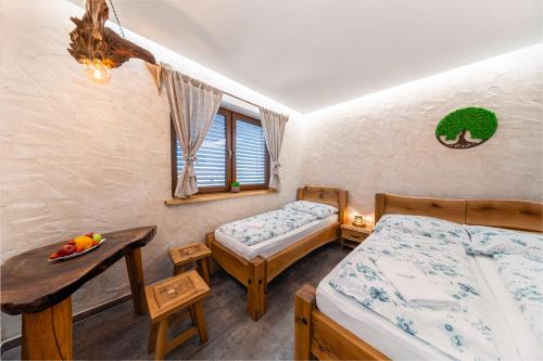 Postel nebo postele na pokoji v ubytování ANTONIO Apartments
