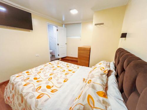 Postel nebo postele na pokoji v ubytování Hotel David