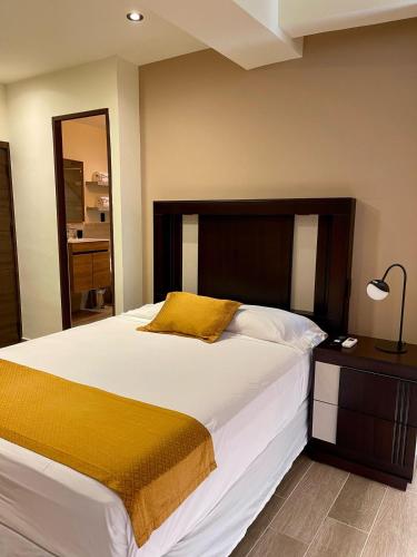 Letto o letti in una camera di Hotel Villa Serena San Benito