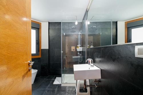 Koupelna v ubytování Sencillo apartamento en el corazón de Vigo by CABANA Rentals