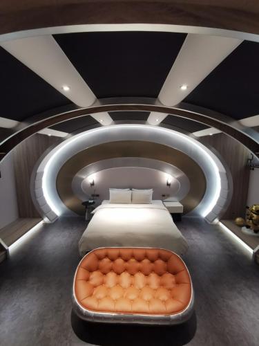 Katil atau katil-katil dalam bilik di Seasons Boutique Motel