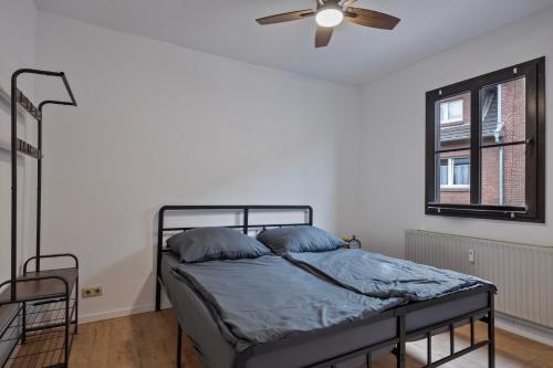 Katil atau katil-katil dalam bilik di Deine Bude - 4 Doppelzimmer, 2 Bäder, Küche