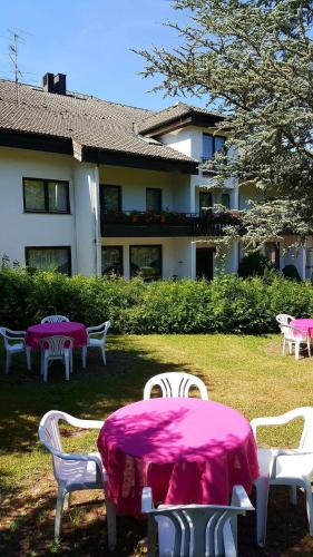 Κήπος έξω από το Pfeifles Höhenhotel