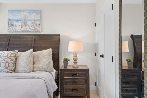 Ένα ή περισσότερα κρεβάτια σε δωμάτιο στο Luxury Condo Near San Juan