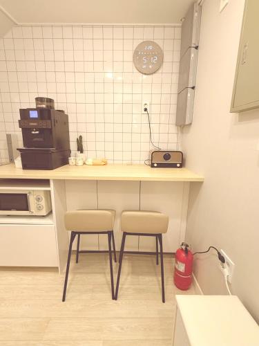 Cucina o angolo cottura di GreeneStay Sindang DDP Seoul