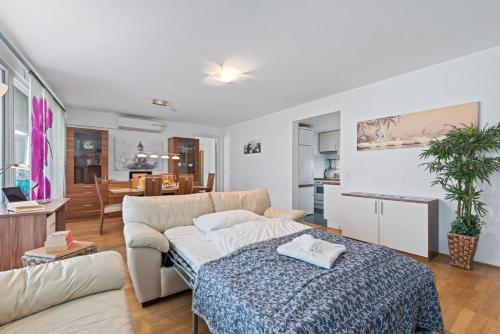 1 Bedroom, in the city center, Garage, Terrace