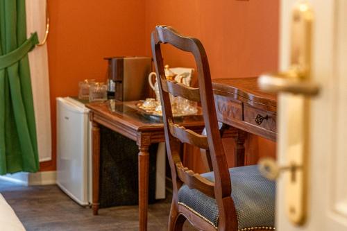 Dapur atau dapur kecil di Ariam Guesthouse