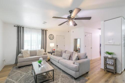 Χώρος καθιστικού στο Lodge Lovely 3 Bedroom Home