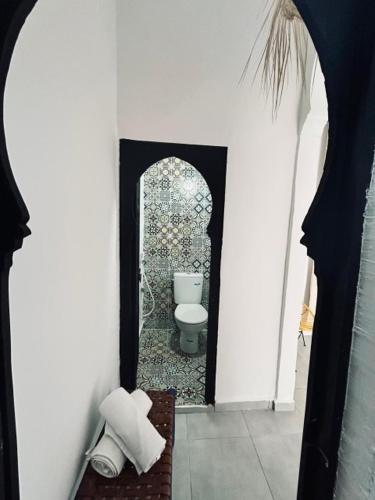 Koupelna v ubytování RIAD DAR ESSOURY Marrakech