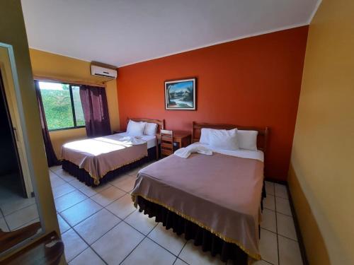 Postel nebo postele na pokoji v ubytování Hotel Santa Lucía, Comayagua