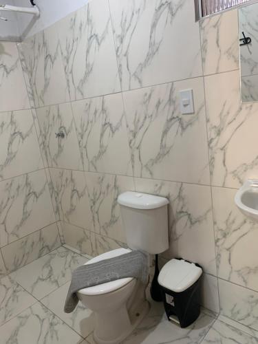 Koupelna v ubytování Suites noach beach