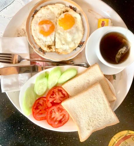 Mad på bed and breakfast-stedet eller i nærheden