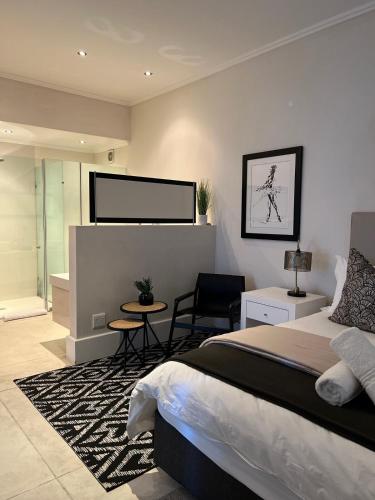 Katil atau katil-katil dalam bilik di Contemoporary with a amazing views and Heated Pool