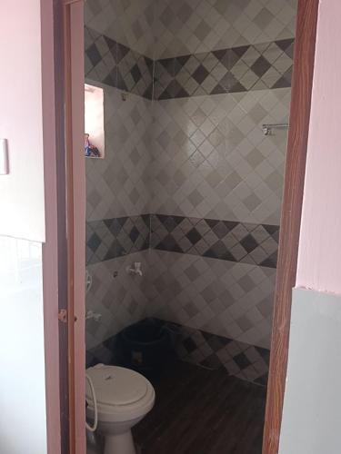 Koupelna v ubytování Sona rooms