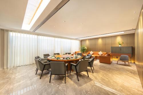 Posezení v ubytování Deyang Hamring Hotel