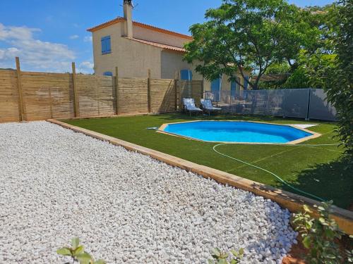 Villa typique entre terre et mer