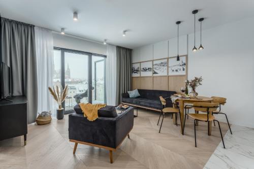 Posedenie v ubytovaní Apartamenty DEO PLAZA by Rent like home