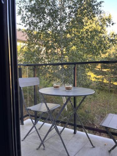 A balcony or terrace at Apartman Pino Divčibare